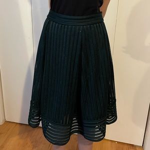 Forrest Green A-Line Skirt